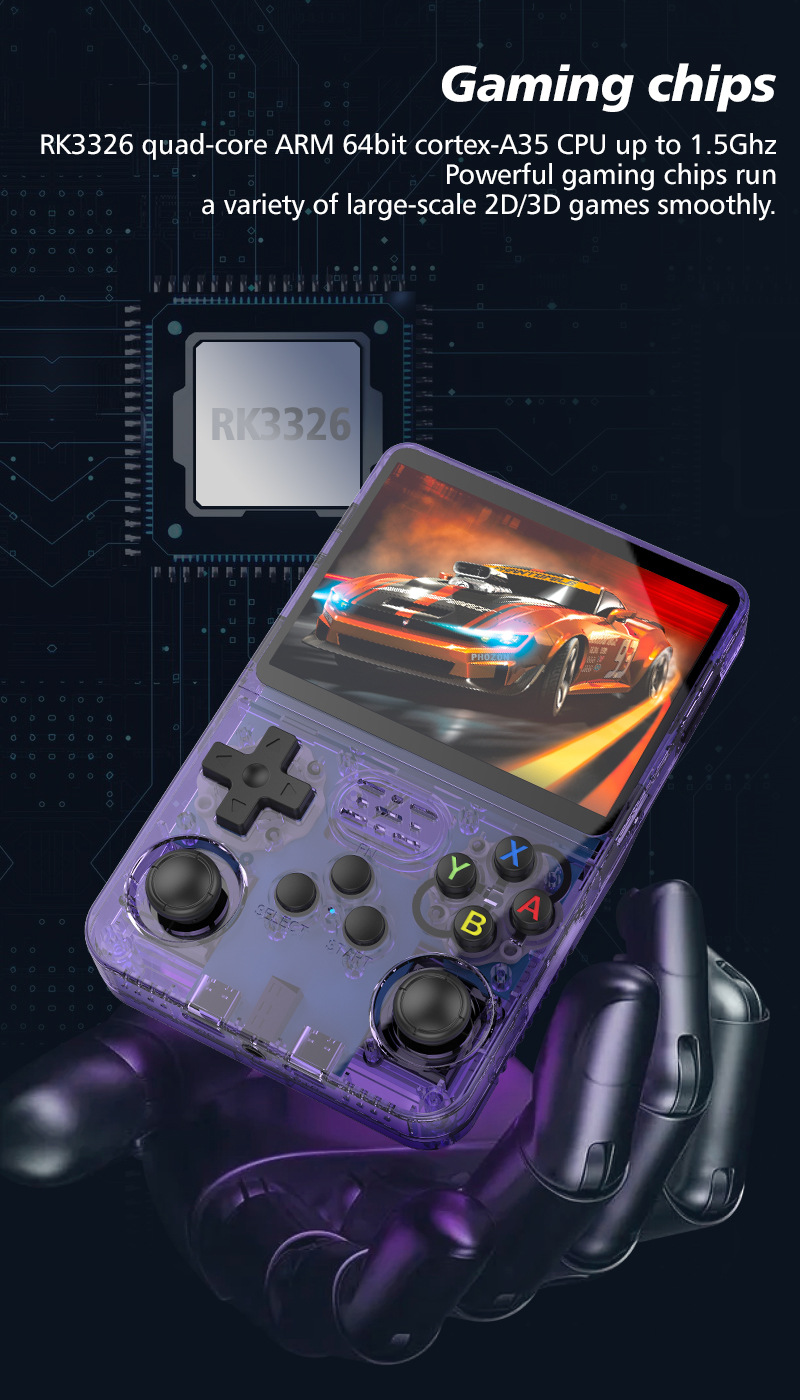 R36S เครื่องเล่นเกมมือถือย้อนย - Retro Handheld Game Console R36S บทวิจารณ์และราคา
