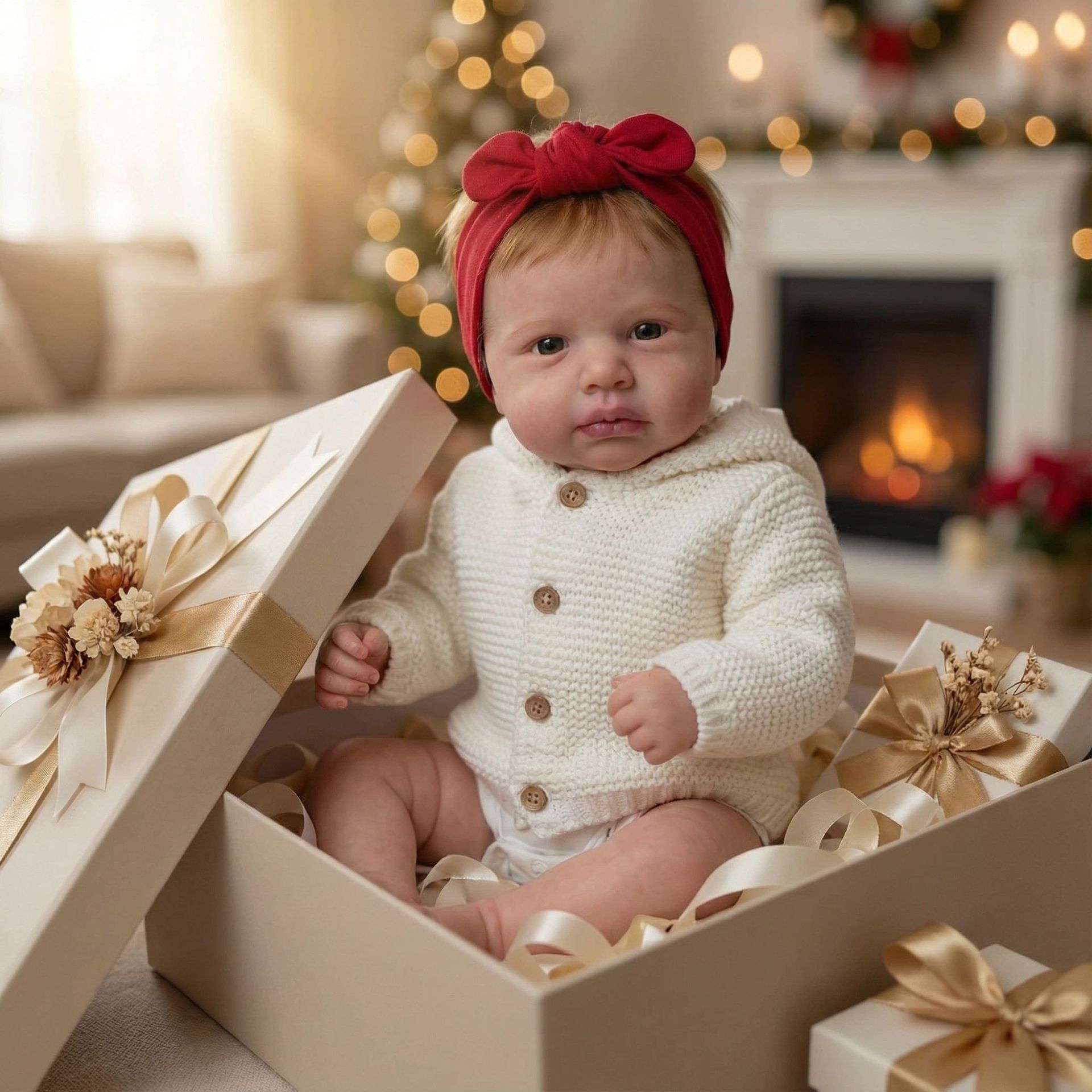 ตุ๊กตาเด็กแรกเกิด LOULOU ขนาด  - Reborn Baby Doll Silicone Realistic บทวิจารณ์และราคา
