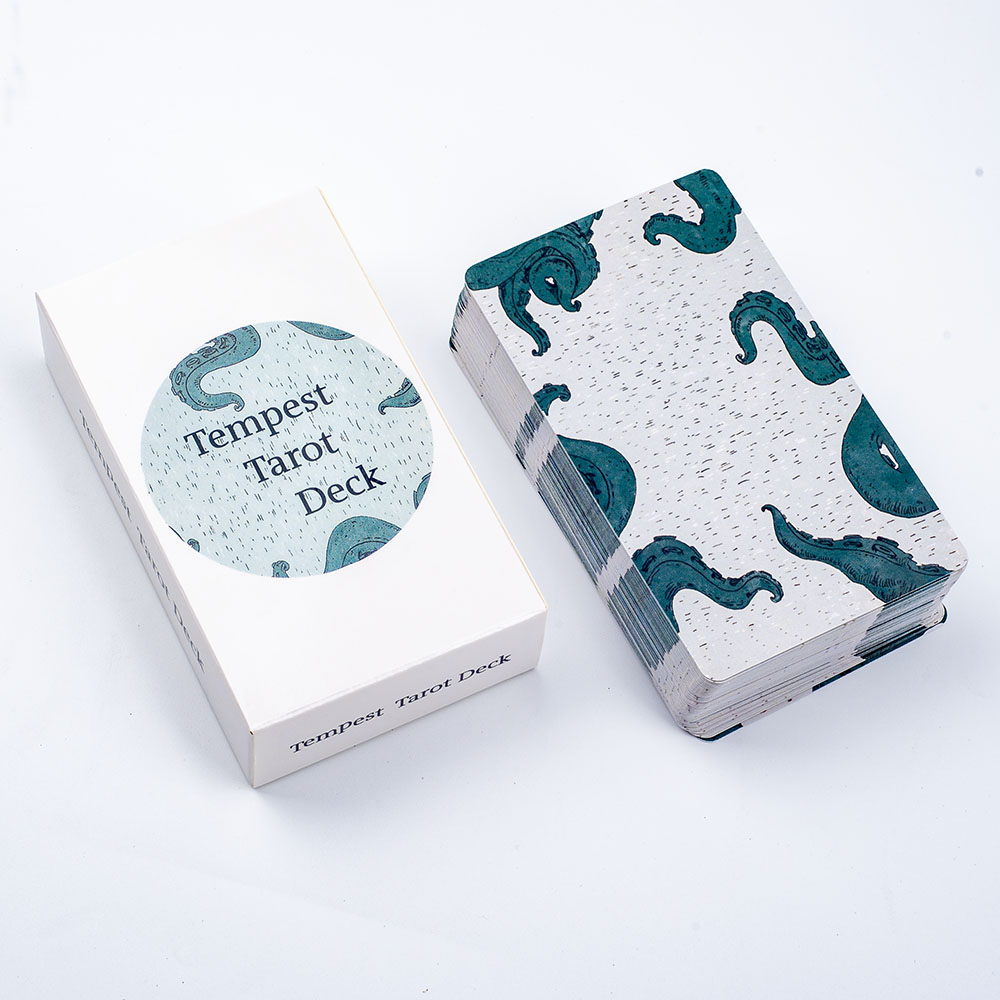ไพ่ทาโรต์ธีมมหาสมุทรชุดทำนายไพ - Tarot Cards Deck With Guidebook บทวิจารณ์และราคา