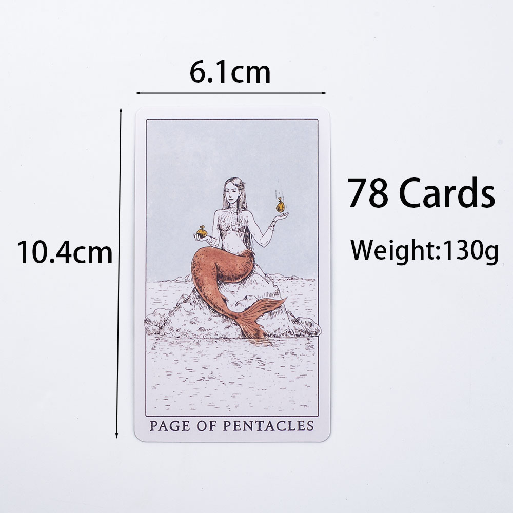 ไพ่ทาโรต์ธีมมหาสมุทรชุดทำนายไพ - Tarot Cards Deck With Guidebook บทวิจารณ์และราคา